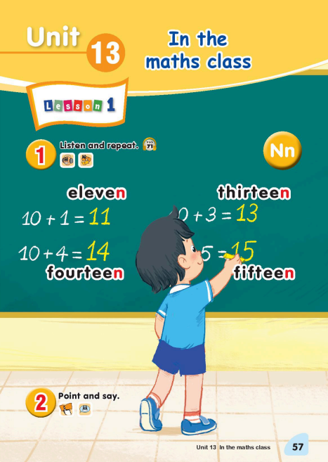 Unit 13: In the maths class | Lớp 2 - Kết Nối Tri Thức Với Cuộc Sống ...