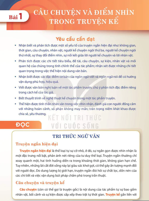 Bài 1: Câu Chuyện Và Điểm Nhìn Trong Truyện Kể