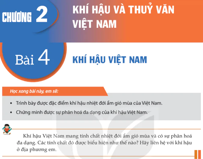 Chương 2: Khí hậu và Thủy văn Việt Nam _ Phần Địa Lí