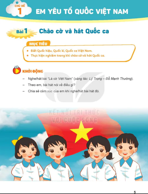 Chủ đề 1: Em yêu tổ quốc Việt Nam