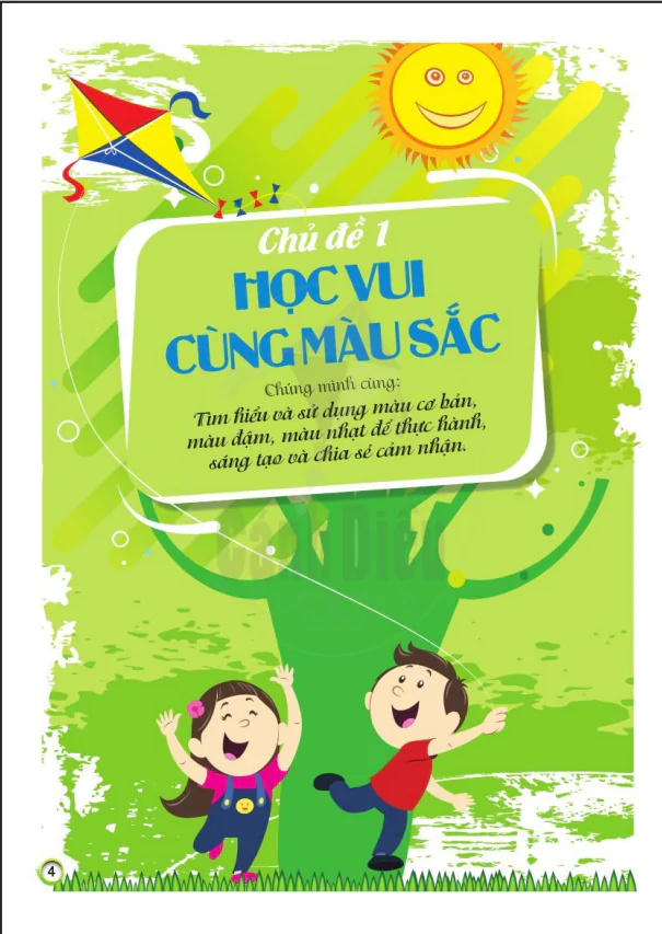 CHỦ ĐỀ 1: HỌC VUI CÙNG MÀU SẮC