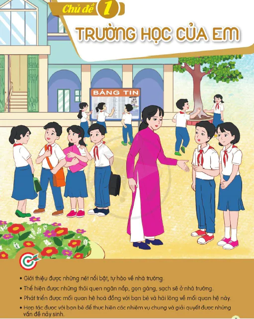 Chủ đề 1: Trường học của em