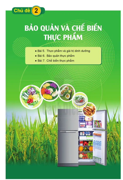 Chủ đề 2: Bảo quản và chế biến thực phẩm