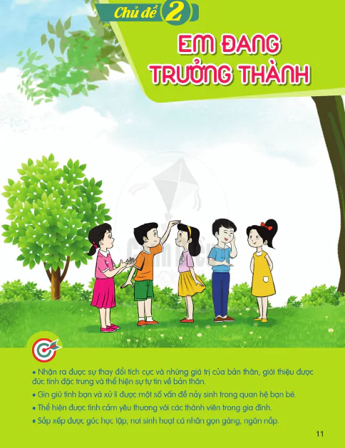 Chủ đề 2. EM ĐANG TRƯỞNG THÀNH