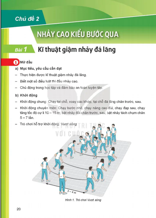 CHỦ ĐỀ 2: NHẢY CAO KIỂU BƯỚC QUA