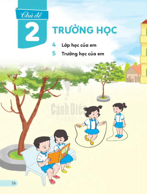 CHỦ ĐỀ 2: TRƯỜNG HỌC