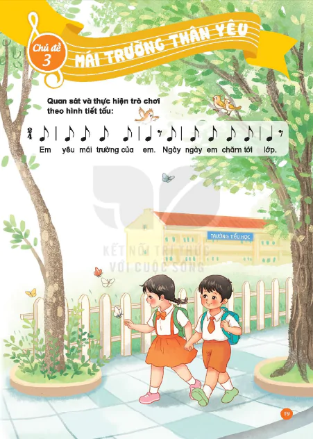 Chủ đề 3: Mái trường thân yêu