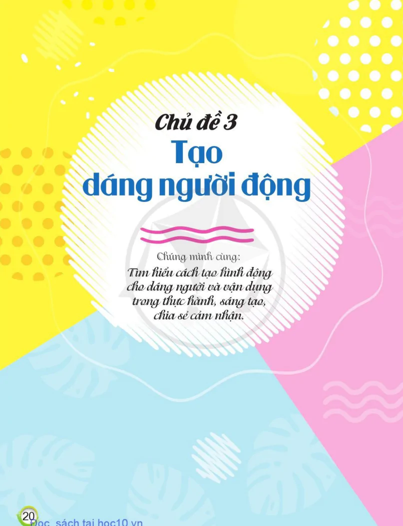 Chủ Đề 3: Tạo Dáng Người Động