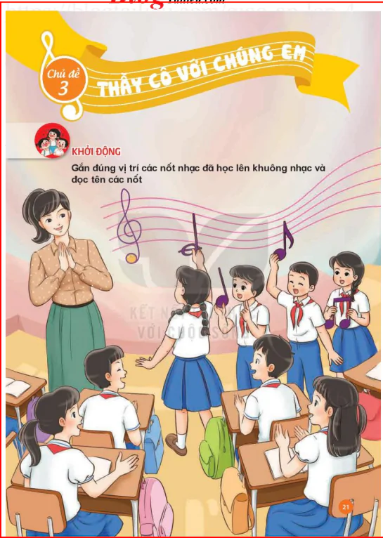 Chủ đề 3: Thầy cô với chúng em