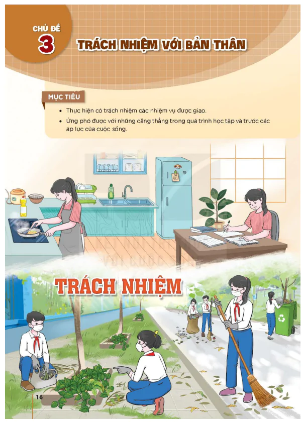 CHỦ ĐỀ 3: TRÁCH NHIỆM VỚI BẢN THÂN