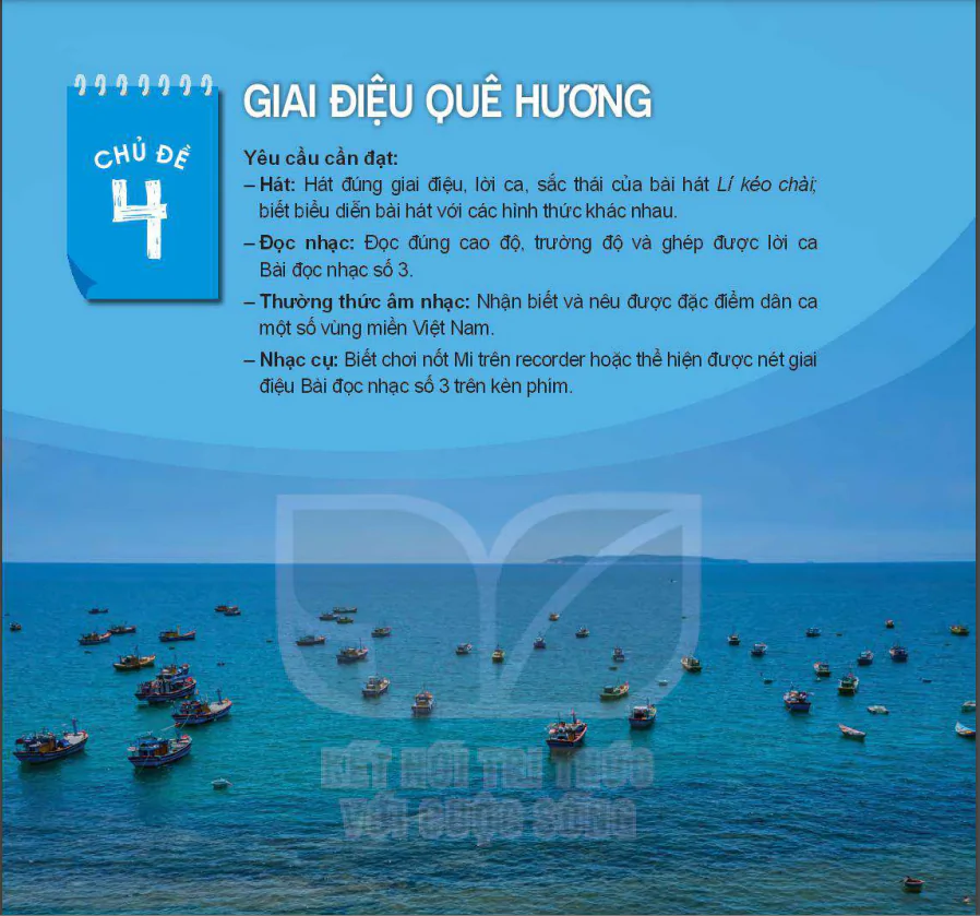 Chủ đề 4: GIAI ĐIỆU QUÊ HƯƠNG