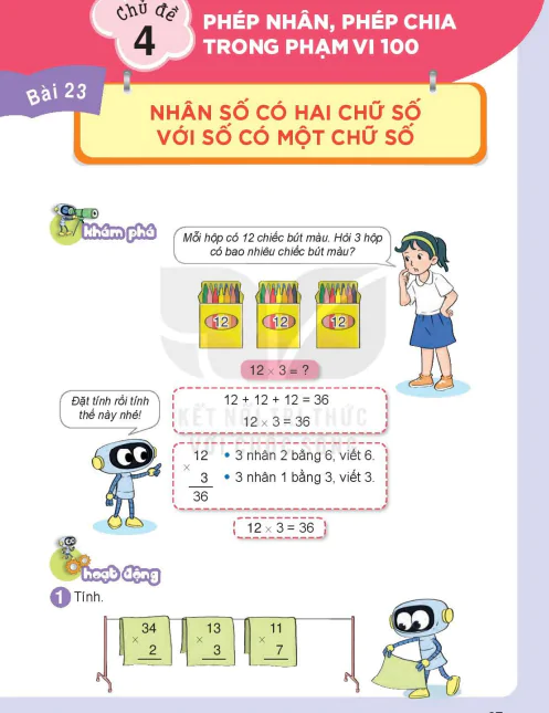 Chủ đề 4: Phép nhân, phép chia trong phạm vi 1000