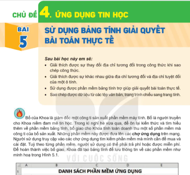 Chủ đề 4. Ứng dụng tin học