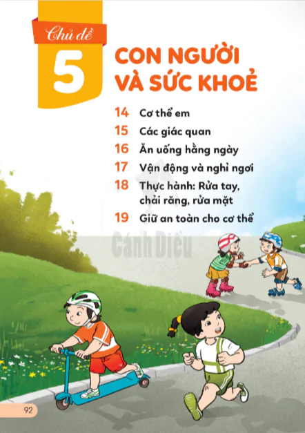 CHỦ ĐỀ 5: CON NGƯỜI VÀ SỨC KHỎE