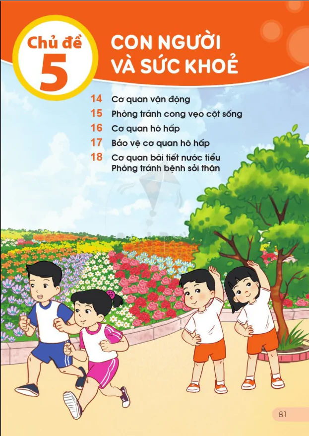 CHỦ ĐỀ 5: CON NGƯỜI VÀ SỨC KHỎE 