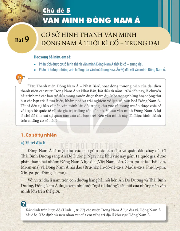 Chủ đề 5: Văn Minh Đông Nam Á
