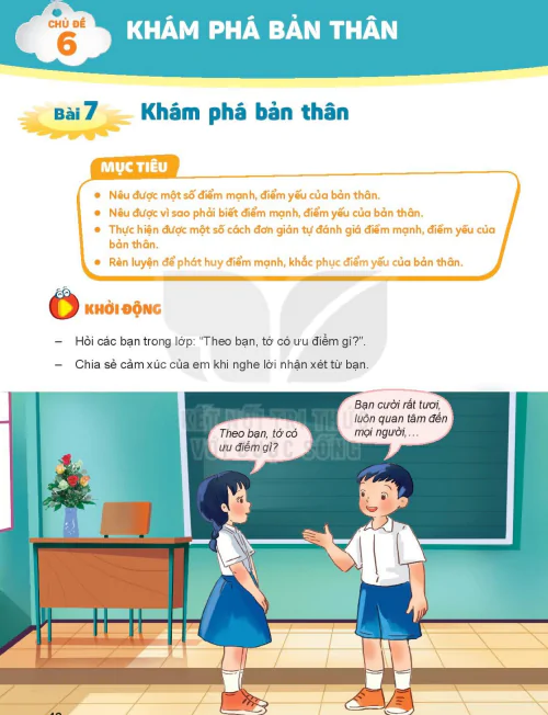 Chủ đề 6: Khám phá bản thân