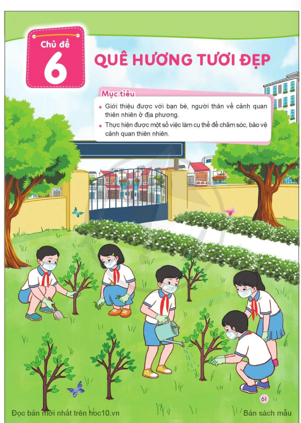 CHỦ ĐỀ 6: QUÊ HƯƠNG TƯƠI ĐẸP