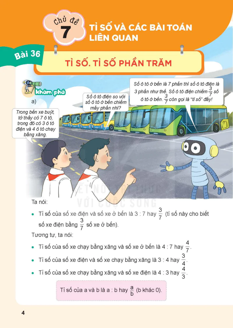 Chủ đề 7: Tỉ số và các bài toán liên quan