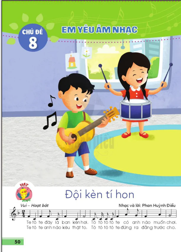 CHỦ ĐỀ 8: EM YÊU ÂM NHẠC