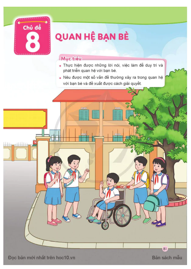 CHỦ ĐỀ 8: QUAN HỆ BẠN BÈ