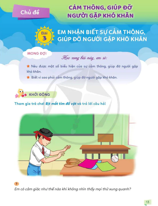 Chủ đề: Cảm Thông, Giúp Đỡ Người Gặp Khó Khăn