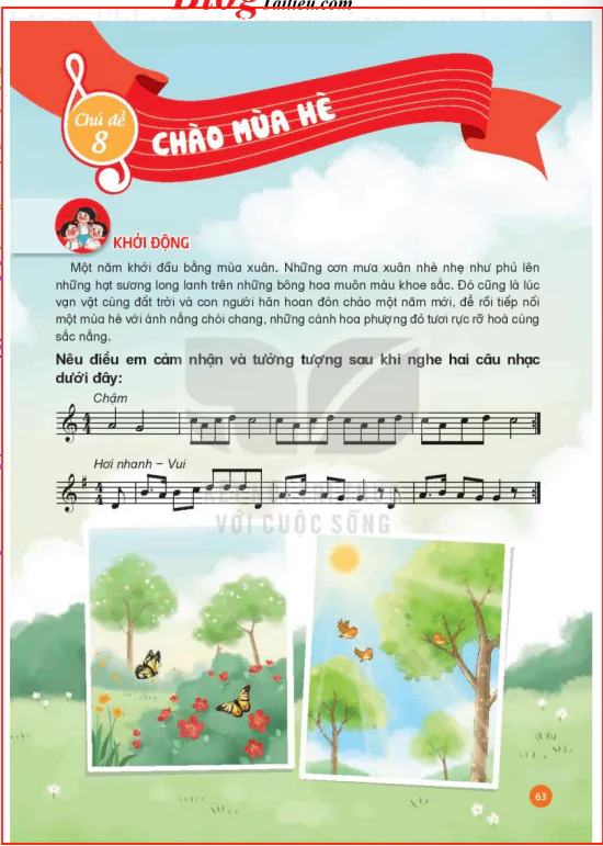 Chủ đề 8: Chào mùa hè