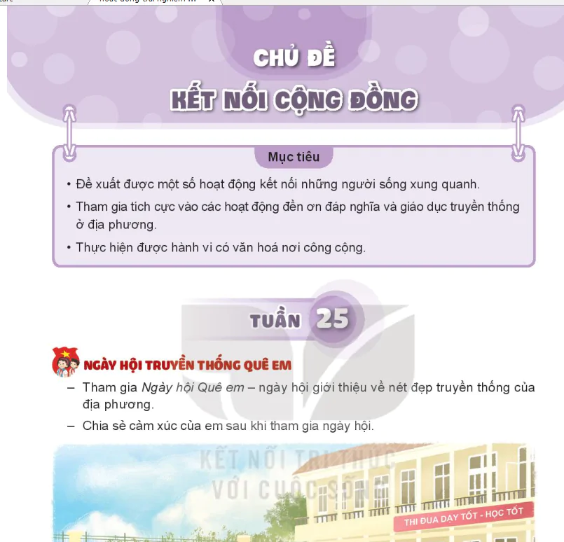 Chủ Đề: Kết Nối Cộng Đồng