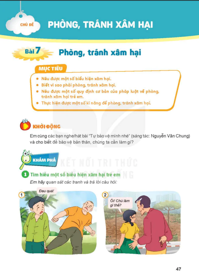 Chủ Đề: Phòng, Tránh Xâm Hại