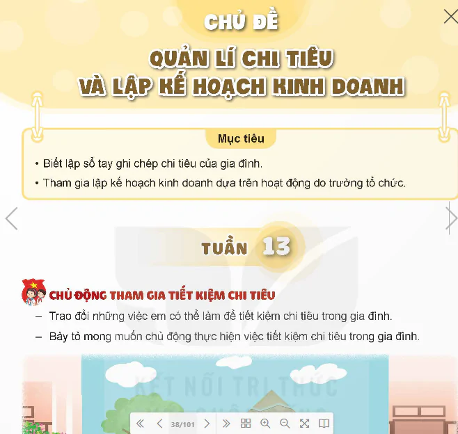 Chủ Đề: Quản Lí Chi Tiêu Và Lập Kế Hoạch Kinh Doanh