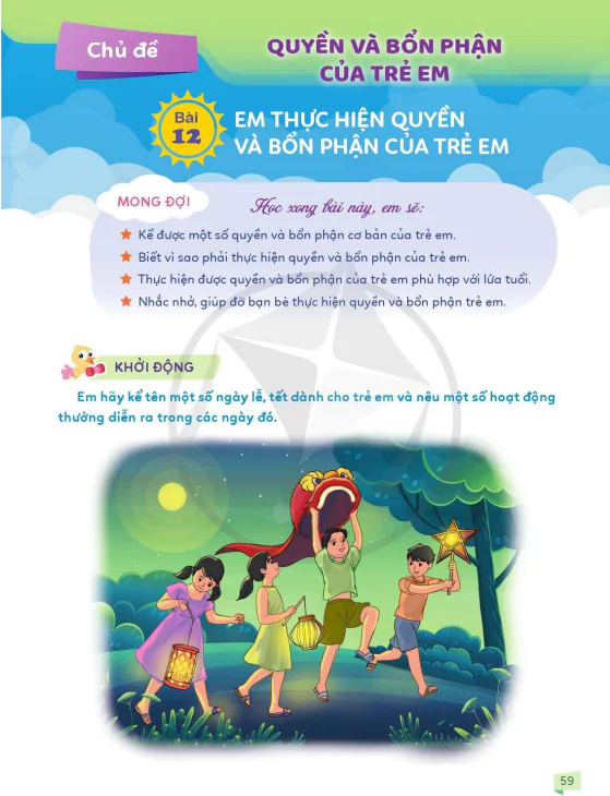 Chủ đề: Quyền Và Bổn Phận Trẻ Em