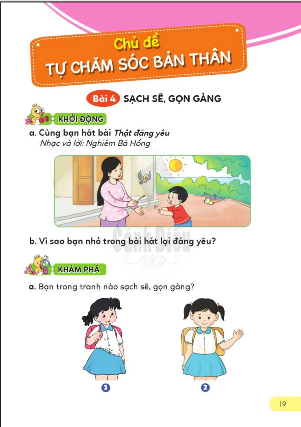 CHỦ ĐỀ: TỰ CHĂM SÓC BẢN THÂN