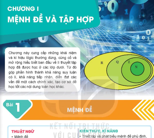 Chương 1: Mệnh đề và tập hợp