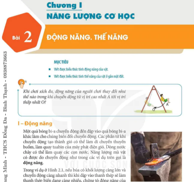 Chương 1: Năng lượng cơ học