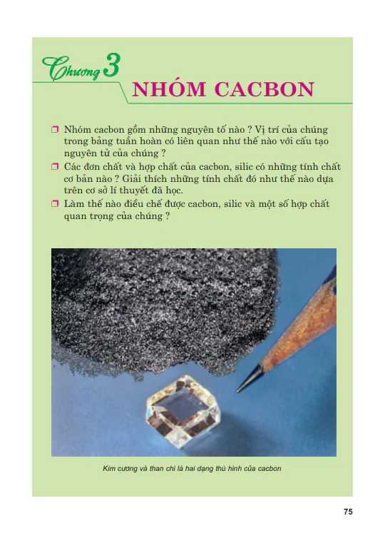 Chương 3: Nhóm cacbon