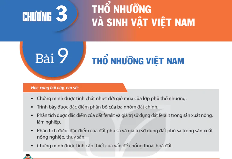 Chương 3: Thổ nhưỡng và sinh vật Việt Nam _ Phần Địa Lí