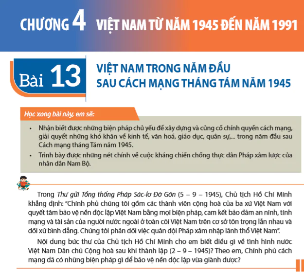 Chương 4: Việt Nam từ năm 1945 đến năm 1991 _Phần Lịch Sử