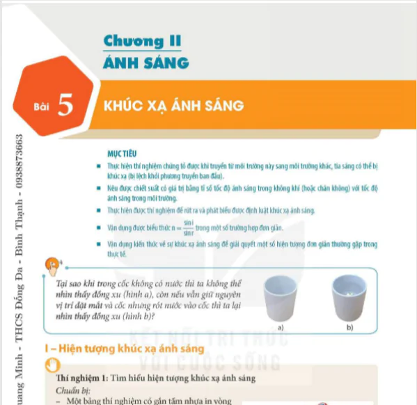 Chương 2: Ánh sáng