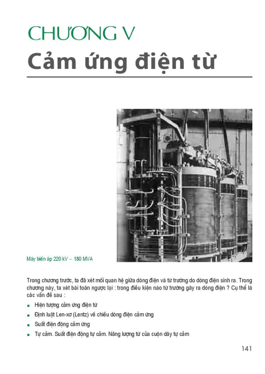 Chương 5: Cảm ứng điện từ