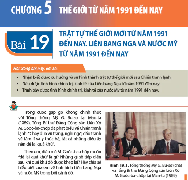 Chương 5: Thế giới từ năm 1991 đến nay