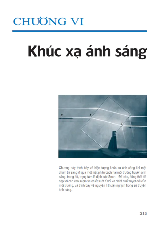  Chương 6: Khúc xạ ánh sáng