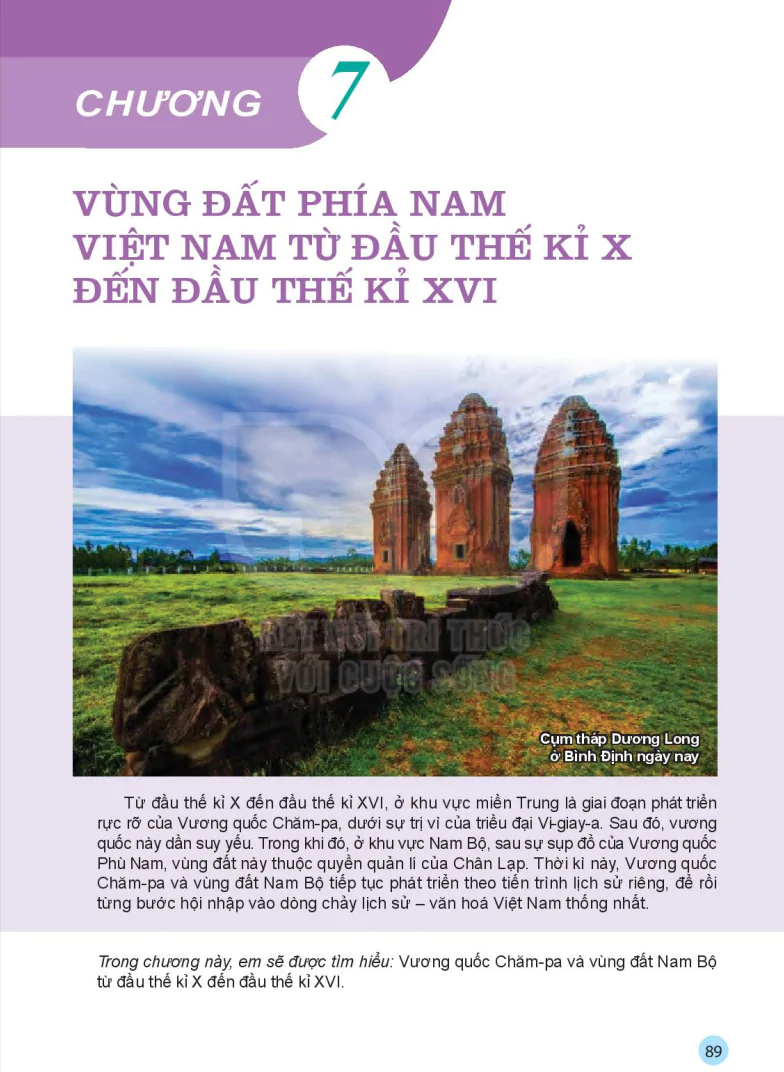 Chương 7: Vùng Đất Phía Nam Việt Nam Từ Đầu Thế Kỉ X Đến Đầu Thế Kỉ XVI