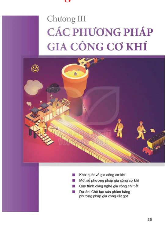 Chương III: Các phương pháp gia công cơ khí