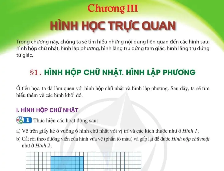 Chương III: Hình học trực quan