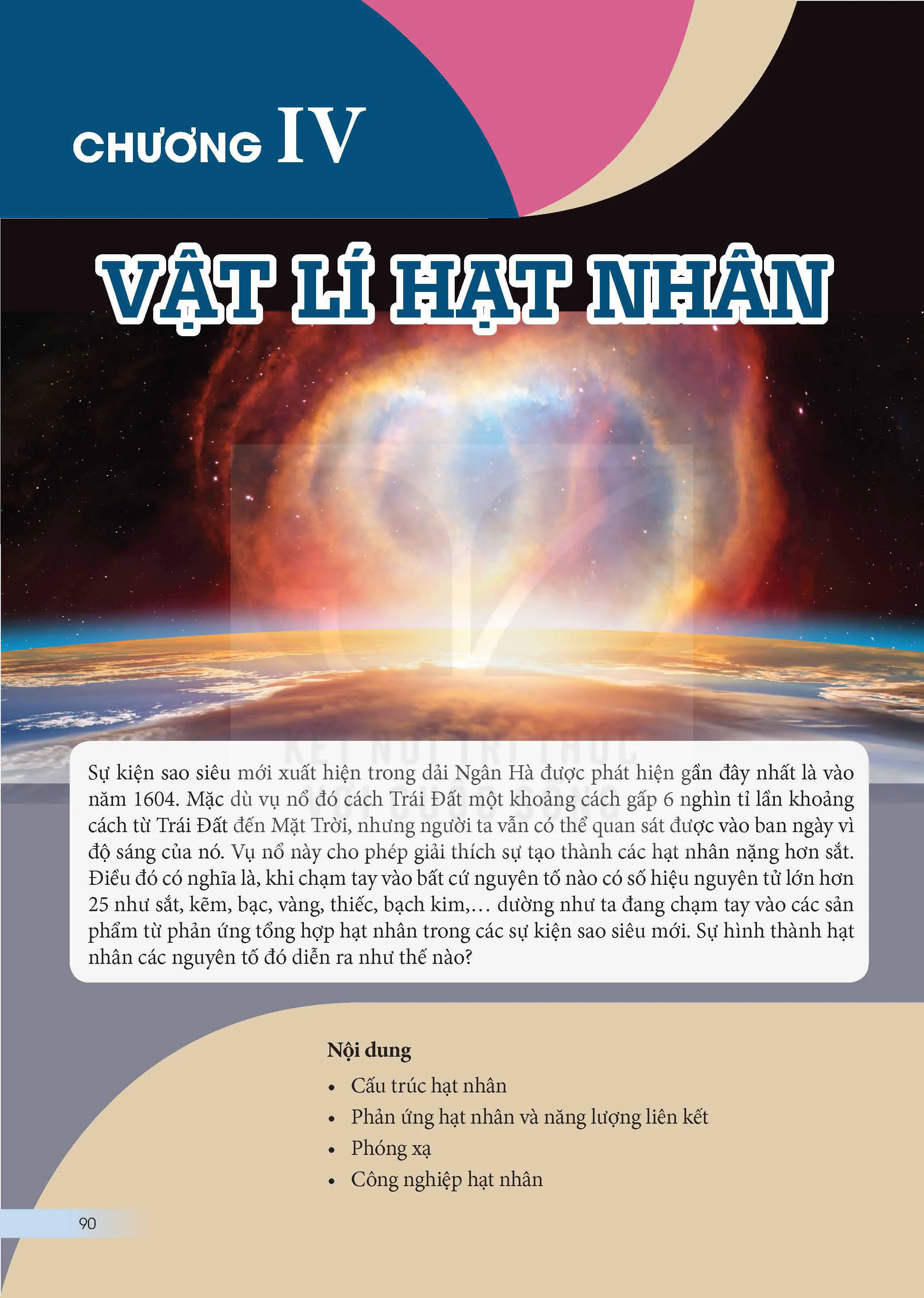CHƯƠNG IV: HẠT NHÂN