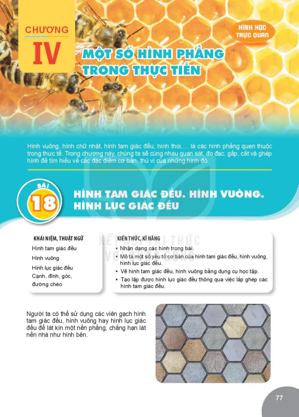 CHƯƠNG IV: MỘT SỐ HÌNH PHẲNG TRONG THỰC TIỄN