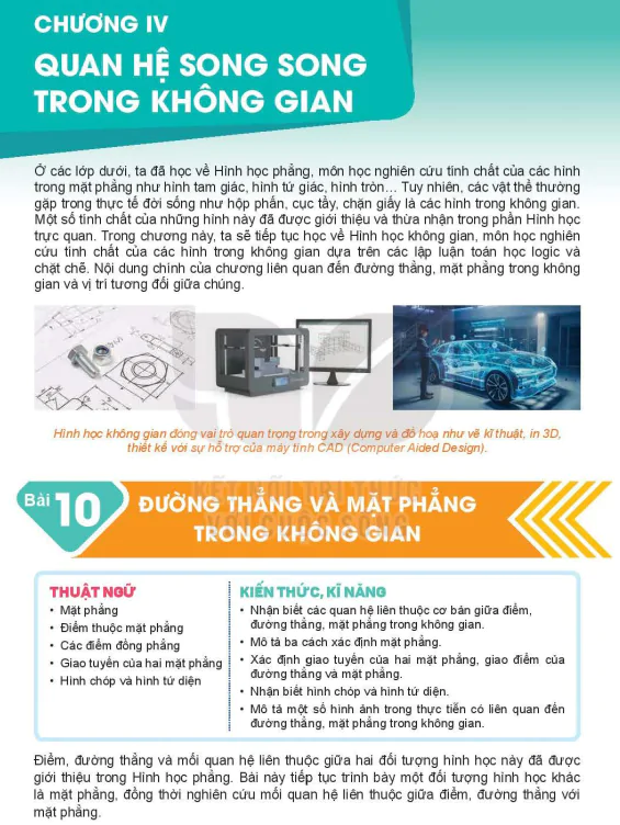 Chương IV: Quan Hệ Song Song Trong Không Gian