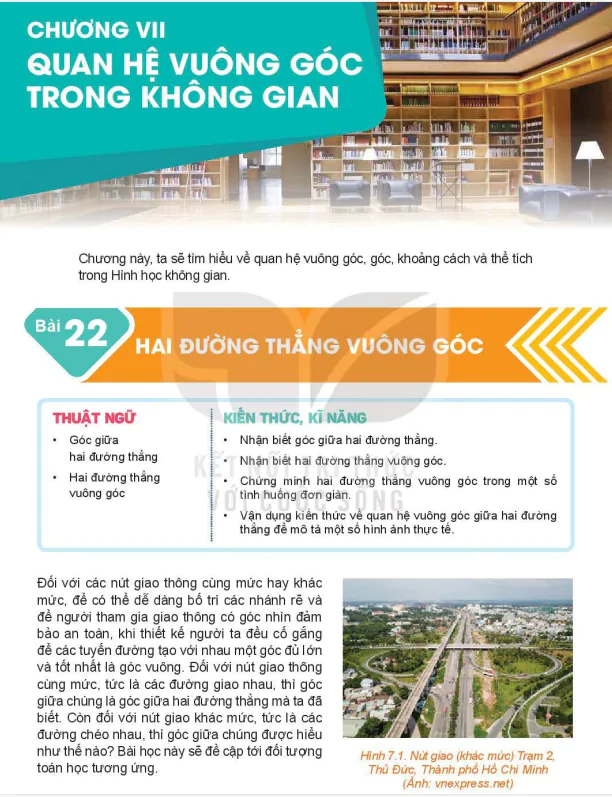 Chương VII: Quan Hệ Vuông Góc Trong Không Gian