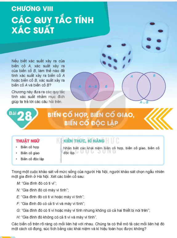 Chương VIII: Các Quy Tắc Tính Xác Suất