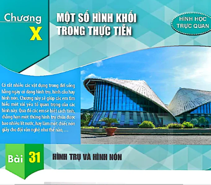 Chương X: Một số hình khối trong thực tiễn